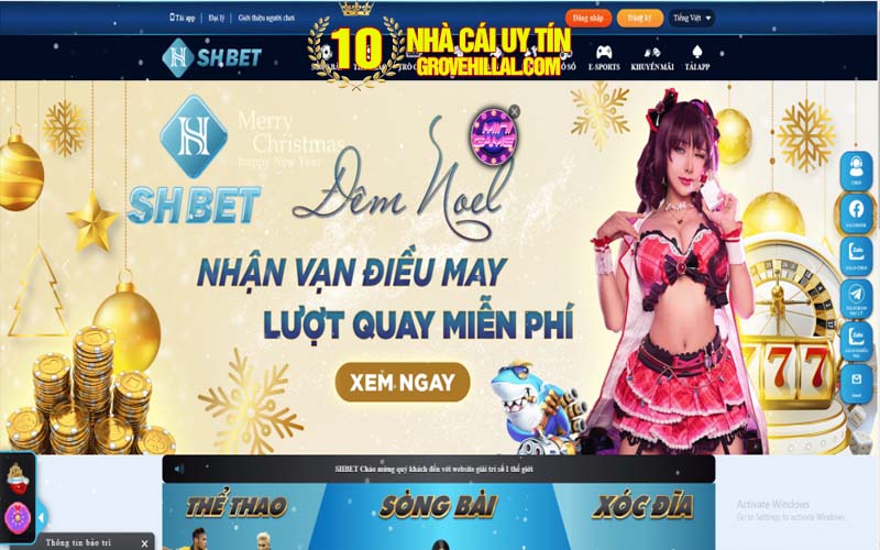 SHbet - Thế giới Casino
