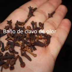 Baño de clavo de olor